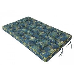 Подушка на качели, садовую или кафе-скамейку, размеры 120 см х 105 см х 8 см цена и информация | Подушки, наволочки, чехлы | pigu.lt