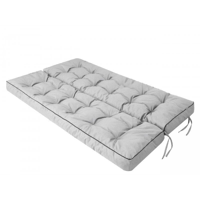 Sūpynių pagalvėlė Sales Core, 140x105x8 cm, pilka kaina ir informacija | Pagalvės, užvalkalai, apsaugos | pigu.lt