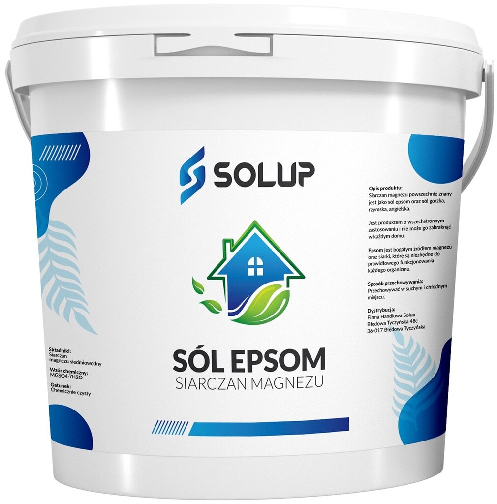 Magnio sulfato druska voniai Solup, 10 kg kaina ir informacija | Dušo želė, aliejai | pigu.lt