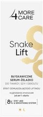 Подробнее 4 Care Snake Lift моментальная сыворотка для разглаживания кожи лица и шеи от морщин с синтетическими змеиными токсинами цена и информация | Сыворотки для лица, масла | pigu.lt