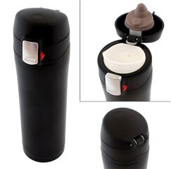 Perf termo puodelis DW13, 450 ml, juodas kaina ir informacija | Termosai, termopuodeliai | pigu.lt