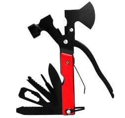 Daugiafunkcinis įrankis Perf WF34, raudonas, 18x9cm kaina ir informacija | Turistiniai peiliai, daugiafunkciniai įrankiai | pigu.lt