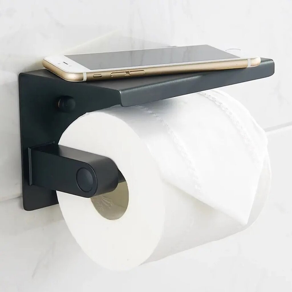 Popierinių rankšluosčių laikiklis, Perf GZ68, juodo-aukso kaina ir informacija | Vonios kambario aksesuarai | pigu.lt