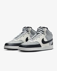 Nike Обувь Court Vision Mid Nn White Grey Black DN3577 002 DN3577 002/10.5 цена и информация | Кроссовки мужские | pigu.lt