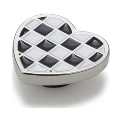 Crocs™ SILVER CHECKERBOARD HEART G1134000-MU 303794 цена и информация | Женские тапочки | pigu.lt