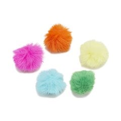 Crocs™ 80S NEON PUFF BALL 5 PACK G1137700-MU 303831 цена и информация | Женские тапочки | pigu.lt