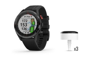 Garmin Approach S62 Išmanusis laikrodis ir CT10 jutiklių rinkinys, Juodas kaina ir informacija | Golfas | pigu.lt