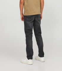 Jack&Jones džinsai berniukams Clark 12252049*01, juodi kaina ir informacija | Kelnės berniukams | pigu.lt