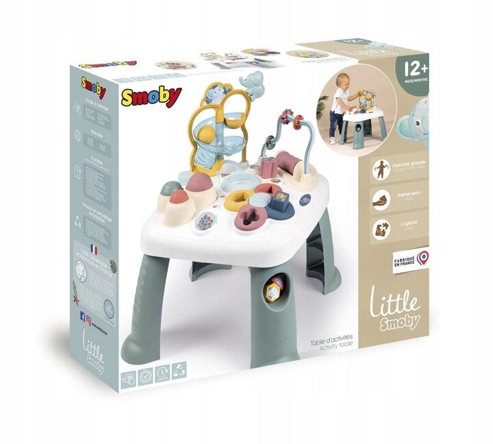 Interaktyvus edukacinis stalas Smoby Little 140303 kaina ir informacija | Žaislai kūdikiams | pigu.lt