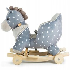 Didelis supamas pliušinis žaislas Kinderkraft Rocking Horse kaina ir informacija | Žaislai kūdikiams | pigu.lt