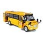 Žaislinis mokyklinis autobusas su frikcine pavara, geltonas kaina ir informacija | Žaislai berniukams | pigu.lt