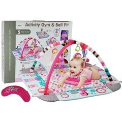 Kilimėlis kūdikiams su kamuoliukais Lean Toys цена и информация | Игрушки для малышей | pigu.lt