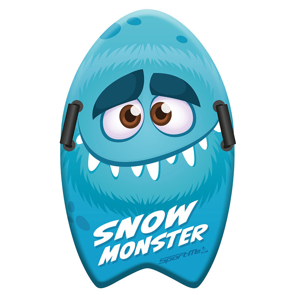 Sniego čiuožynė Sportme Snow Surfer Monster 80, mėlyna kaina ir informacija | Rogutės | pigu.lt