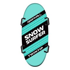 Sniego čiuožynė Sportme Snow Surfer Twintip 115, mėlyna kaina ir informacija | Rogutės | pigu.lt