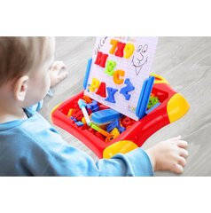 Magnetinė mokomoji piešimo lenta su priedais цена и информация | Развивающие игрушки | pigu.lt