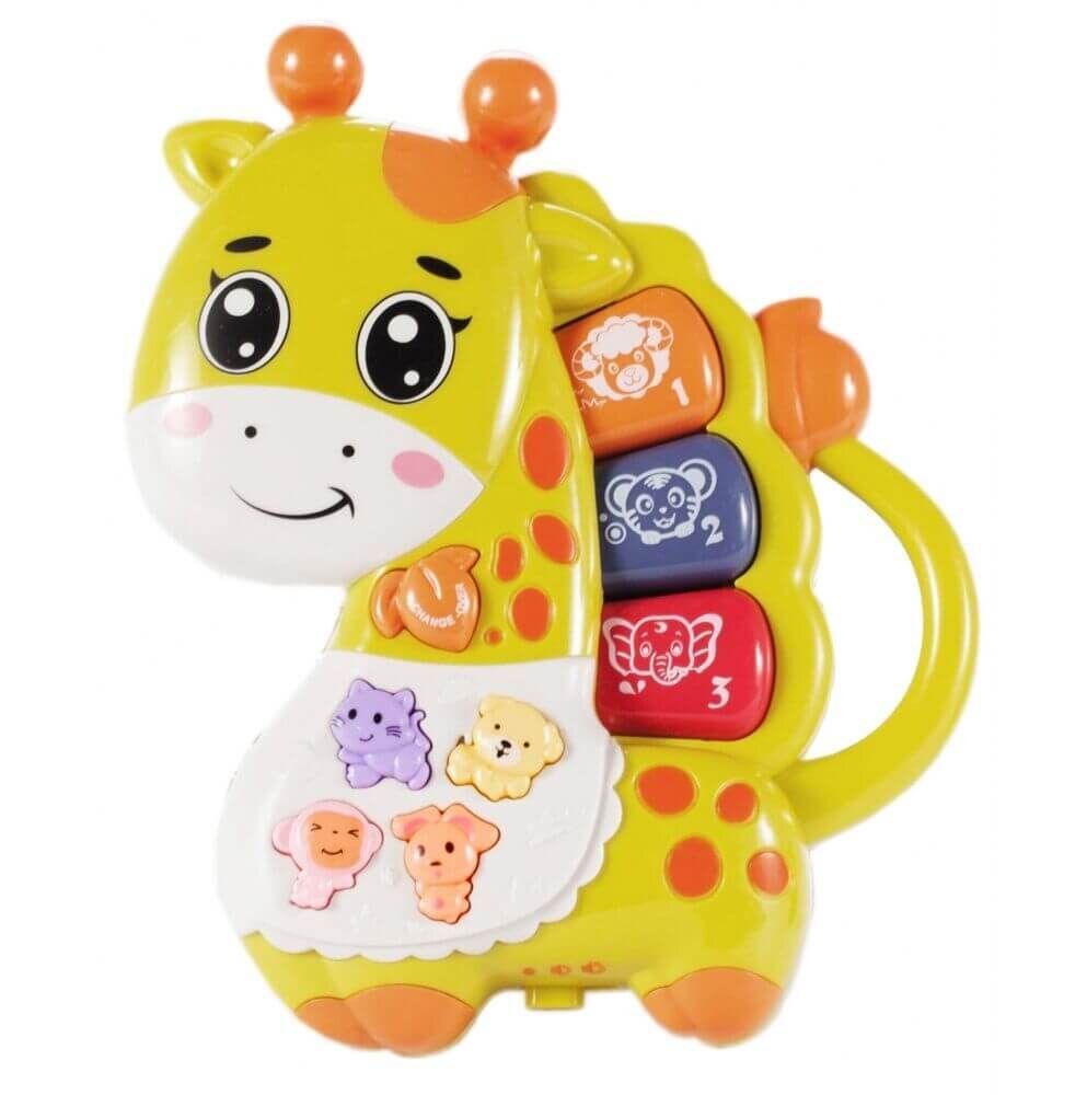 Vaikiškas pianinas Žirafa цена и информация | Žaislai kūdikiams | pigu.lt