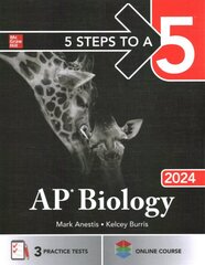 5 Steps to a 5: AP Biology 2024 цена и информация | Книги по экономике | pigu.lt