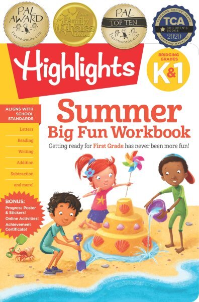Summer Big Fun Workbook Bridging Grades K & 1: Bridging Grades K & 1 цена и информация | Knygos mažiesiems | pigu.lt
