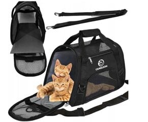 Kuprinė katėms Cameleon, 43cm x 28,5cm x 20cm цена и информация | Переноски, сумки | pigu.lt