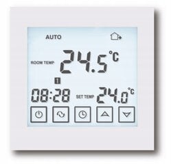 Напольный комнатный термостат Touch 16А 230В цена и информация | Таймеры, термостаты | pigu.lt