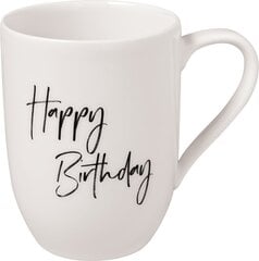 Villeroy & Boch puodelių rinkinys Statement Happy Birthday, 2 vnt, 280 ml kaina ir informacija | Taurės, puodeliai, ąsočiai | pigu.lt