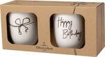 Villeroy & Boch puodelių rinkinys Statement Happy Birthday, 2 vnt, 280 ml