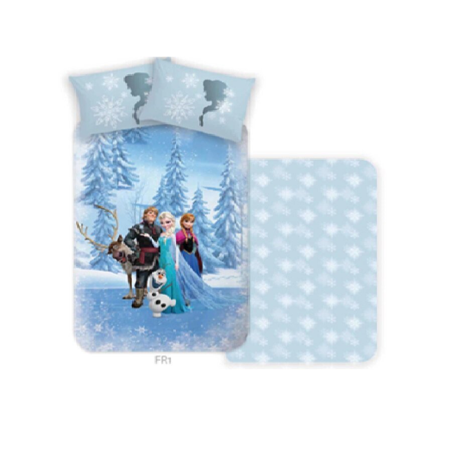 Vaikiškas patalynės komplektas Frozen, 150x210, 2 dalių kaina ir informacija | Patalynė kūdikiams, vaikams | pigu.lt