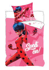 Детский комплект постельного белья Ladybug 140x200+60x70cm, 2 части цена и информация | Детское постельное бельё | pigu.lt