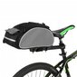 Galinis dviračio krepšys Trizand SR14096, pilkas kaina ir informacija | Kiti dviračių priedai ir aksesuarai | pigu.lt