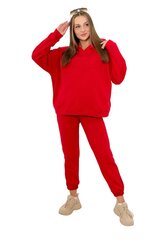Laisvalaikio kostiumėlis moterims, raudonas kaina ir informacija | Kostiumėliai moterims | pigu.lt