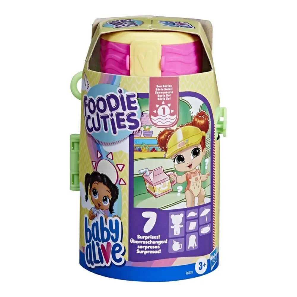 Figūrėlė siurprizas Baby Alive Foodie Cuties Bottle kaina ir informacija | Žaislai mergaitėms | pigu.lt