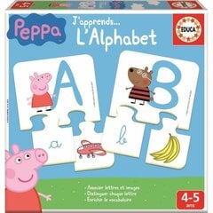 Edukacinis žaidimas Educa Peppa Pig (Kiaulytė Peppa) ABC, FR цена и информация | Развивающие игрушки | pigu.lt