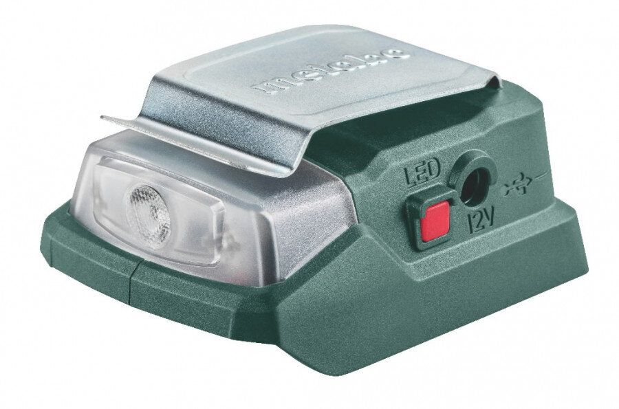 Akumuliatorinis adapteris, Metabo powermaxx PA 12 LED-USB kaina ir informacija | Akumuliatorių krovikliai | pigu.lt