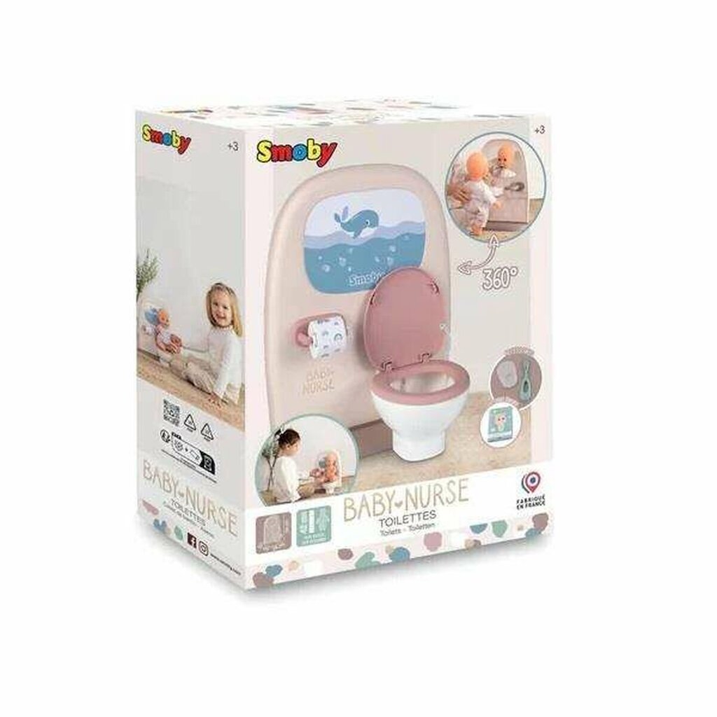 Lėlės aksesuarai Smoby Toilettes kaina ir informacija | Žaislai mergaitėms | pigu.lt