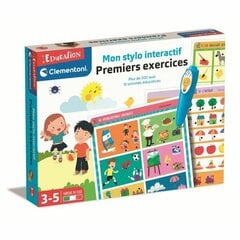 Edukacinis žaidimas su interaktyviu rašikliu Mon Stylo Interactif - Premiers Exercices Clementoni цена и информация | Развивающие игрушки | pigu.lt