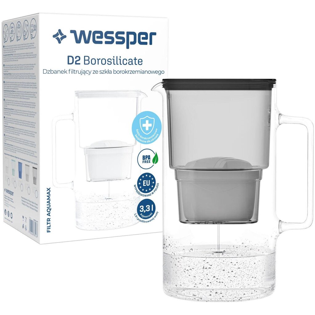 Wessper AquaClassic D2, 1vnt. цена и информация | Vandens filtrai | pigu.lt