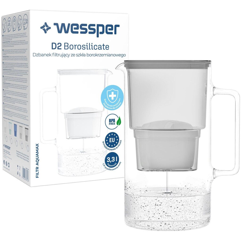 Wessper AquaClassic D2, 1vnt. цена и информация | Vandens filtrai | pigu.lt