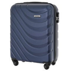 Mažas lagaminas Barrens, S, mėlynas, 34L kaina ir informacija | Lagaminai, kelioniniai krepšiai | pigu.lt