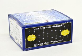 Varveklio grandinė „Flowing Water“ su 288 LED lemputėmis, 2,75m kaina ir informacija | Girliandos | pigu.lt