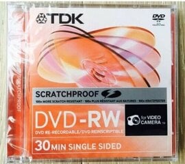 DVD-RW Scratchproof цена и информация | Виниловые пластинки, CD, DVD | pigu.lt