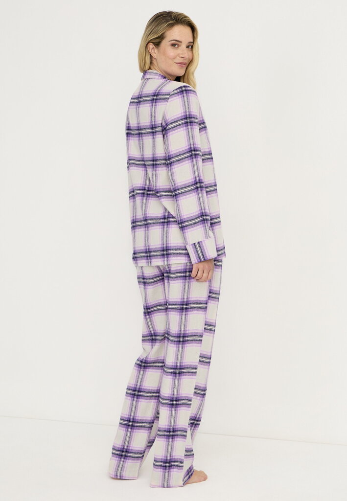 Cellbes moteriškas pižamos komplektas FELICIA, violetinės spalvos kaina ir informacija | Naktiniai, pižamos moterims | pigu.lt