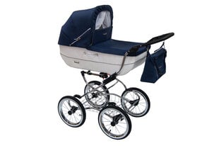 Renee vežimėlis Baby Fashion white-blue цена и информация | Тележка | pigu.lt