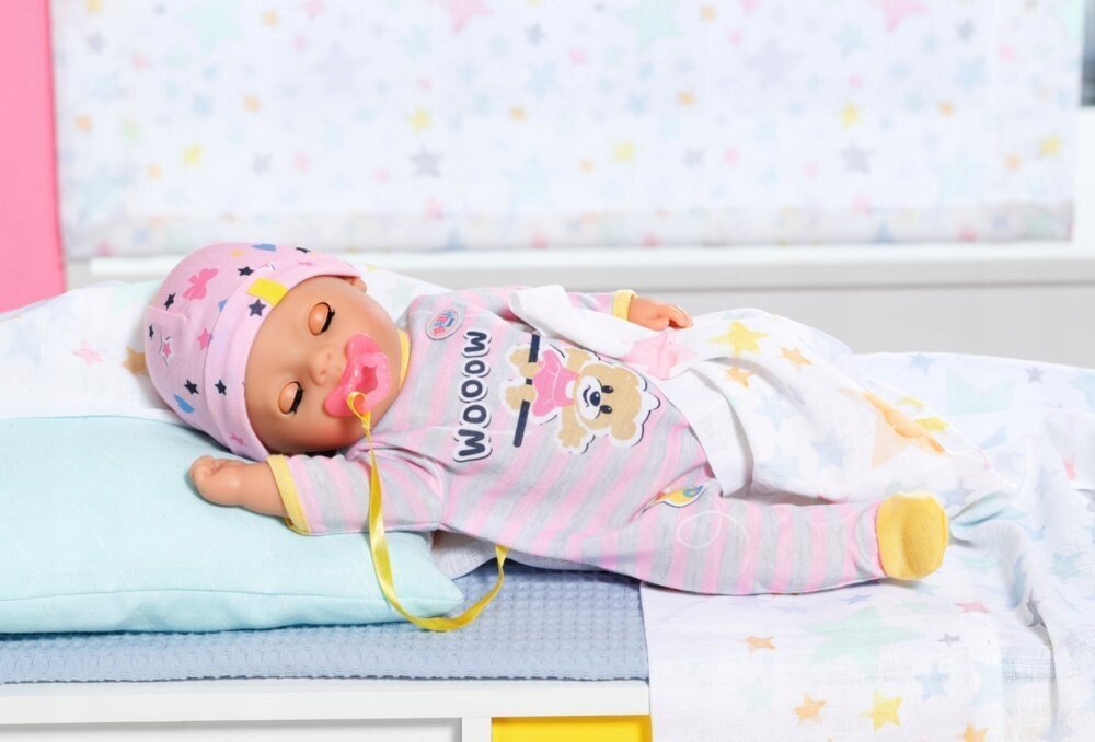 Interaktyvi lėlė Baby Born Little Girl, 36cm, 831960 kaina ir informacija | Žaislai mergaitėms | pigu.lt