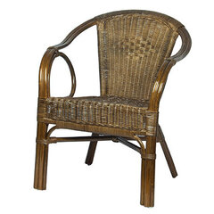 Kėdė RattaNeo Emerald f116, ruda/žalia kaina ir informacija | Svetainės foteliai | pigu.lt