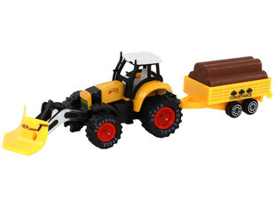 Žaislinis traktorius su priedais Lean Toys kaina ir informacija | Žaislai berniukams | pigu.lt
