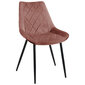 2-ių kėdžių komplektas Akord SJ.0488, rožinis kaina ir informacija | Virtuvės ir valgomojo kėdės | pigu.lt