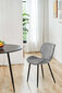 2-ių kėdžių komplektas Akord SJ.17, pilkas kaina ir informacija | Virtuvės ir valgomojo kėdės | pigu.lt