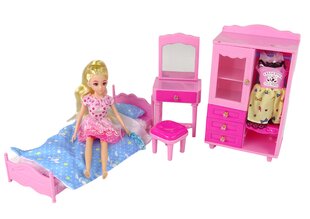Lėlės ir baldų rinkinys kaina ir informacija | Žaislai mergaitėms | pigu.lt