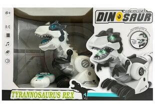 Nuotoliniu būdu valdomas dinozauras T-Rex, baltas kaina ir informacija | Žaislai berniukams | pigu.lt
