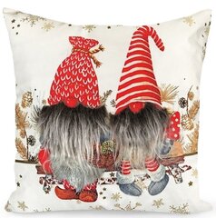Kalėdinis dekoratyvinės pagalvėlės užvalkalas kaina ir informacija | Dekoratyvinės pagalvėlės ir užvalkalai | pigu.lt